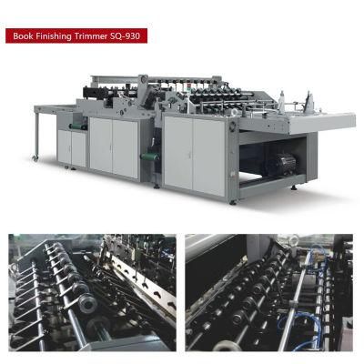 Exercise Books Cutting Machine with Three Knife Trimmer (SQ-930)