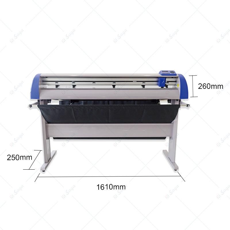 Hot Chinese Factory Contour Automatic Auto-Positioning Half-Cut for PVC/Pet/PP Vinyl Die Cutter