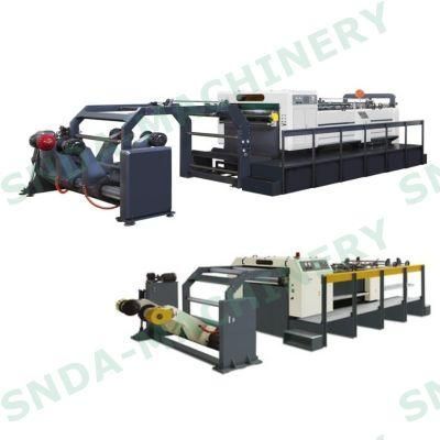 Rotary Blade Two Roll Automatic Duplex Paper Sheeter China Factory