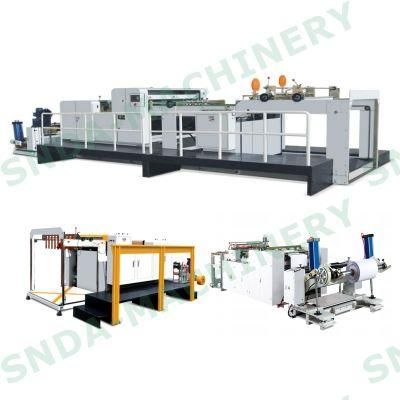 Lower Cost Good Quality Fabric Roll to Sheet Sheeting Machine