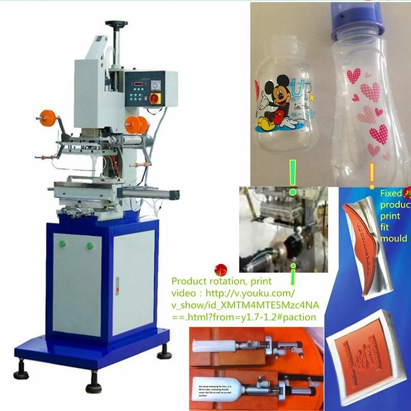 A5 Hot Stamping Machine for Flat Round Dual-Use