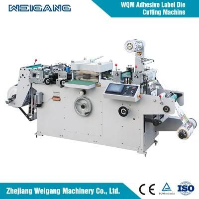 Roll Adhesive Label Paper Automatic Die Cutting Machine