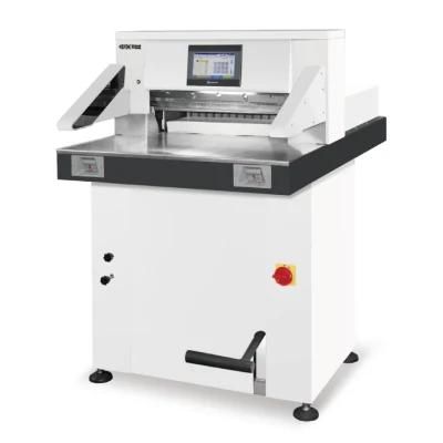 52e Programmable Hydraulic Paper Cutter Max. Cutting Width 21&quot; 520 mm