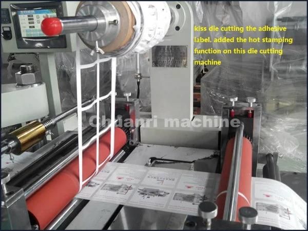 Adhesive Printing Sticker Label Production Equipment 320 Machine