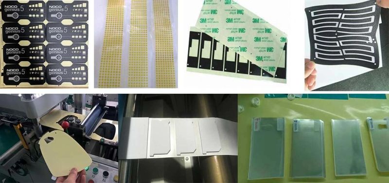 Label Adhesive Stickers Flat Bed Die Cutting Machine with CE Certification