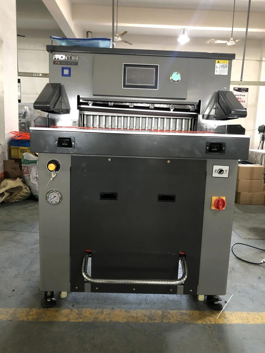 520mm Program Control Hydraulic Guillotine Cutter/Paper Cutting Machine Price