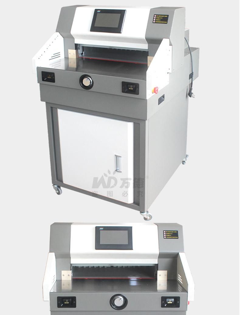 (WD-4606M) Touch Screen Digital Control Paper Cutter for Office Equipment