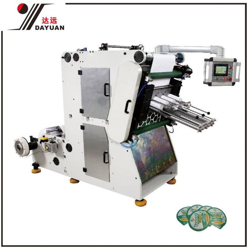 High Productivity Aluminum Foil Punching Machine for Yogurt Cover Packaging