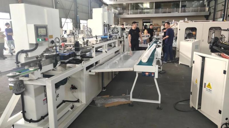 Full Automatic Band Saw Cutter Bathroom Tissue Paper Cutting Machine