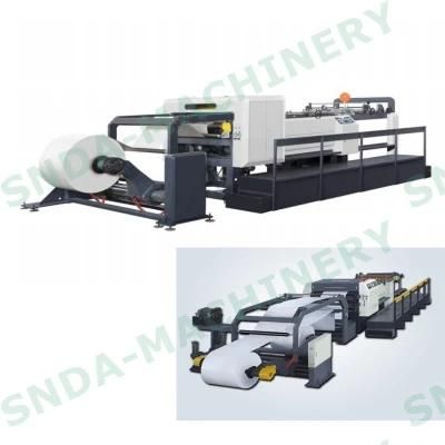 Rotary Blade Two Roll Reel Paper to Sheet Cutter China Factory