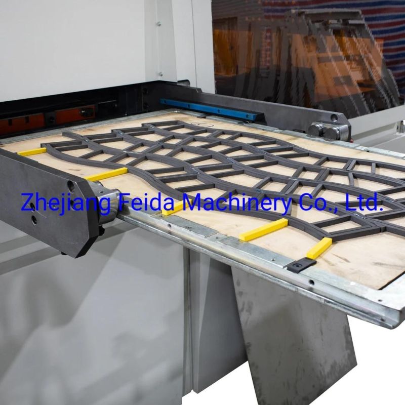 Paper Ripple, Creasing Cutting for Box, Tray and Fans Machine