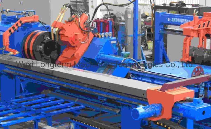D232 406 CNG Cylinder Coding/Marking Machine Seamless Cylinders Neck Embossing Machine