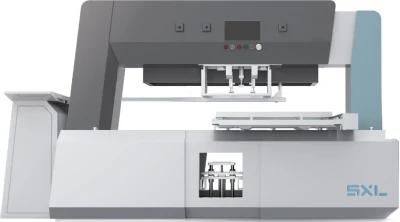 Automatic Microcomputer Stripping Machine After Die Cutting Carton Cosmetics Medicine Box High Intelligent Top Efficiency