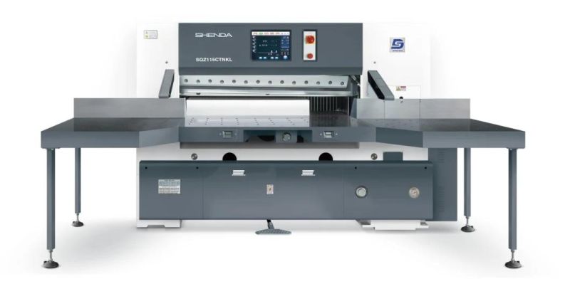 Big Touch Screen Automatic Paper Guillotine Machine