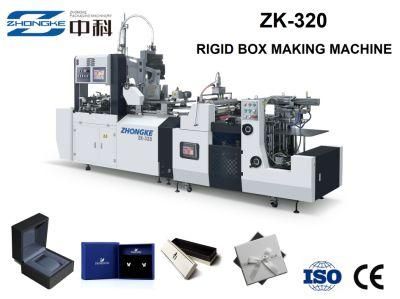 Small Box Making Machinery for Jewelry Box, Watch Box, Gifts Box Making Zk-320