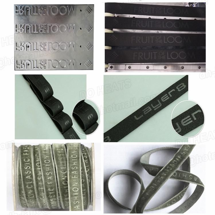 Elastic Webbing/Ribbon/Belt/Tape Automatic Logo Embossing Machine Price