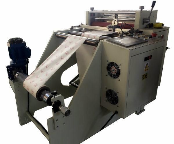 Roll up Paper Sheeting Machine (roll to sheet cutting)