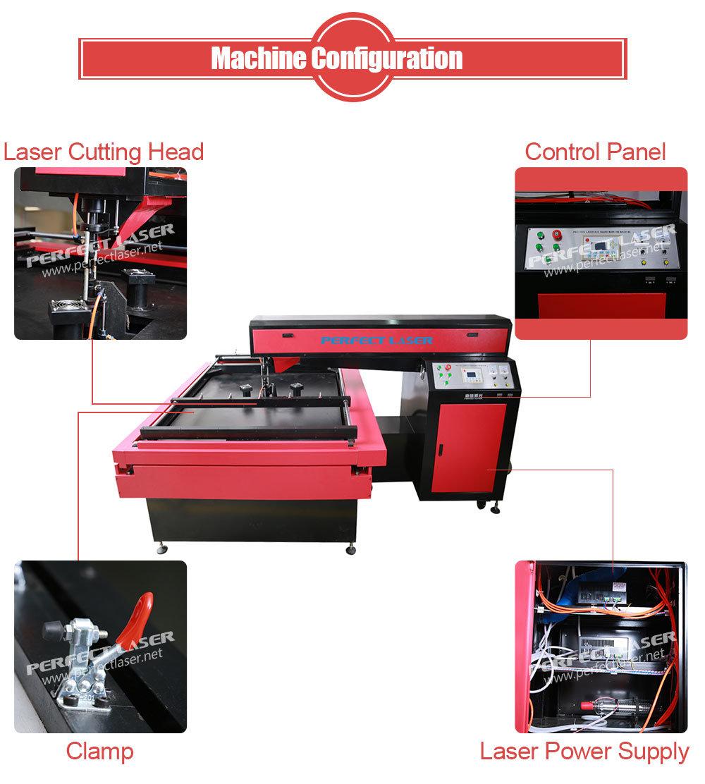 Acrylic Die Board Laser Cutting Machine Pec-1512-a