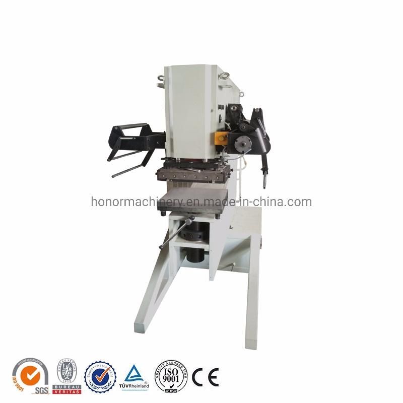 China Manufacturer Pneumatic Hot Stamping Machine for Waste Bins