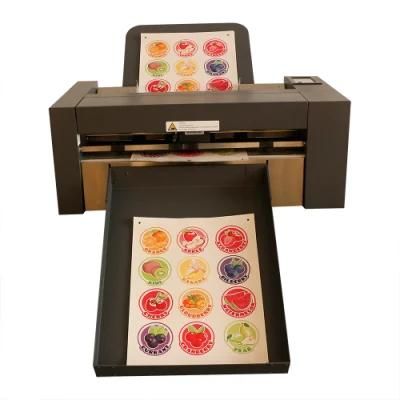 Sc-350 Automatically Sticker Label Sheet Cutter Paper Half Label Cutting Machine