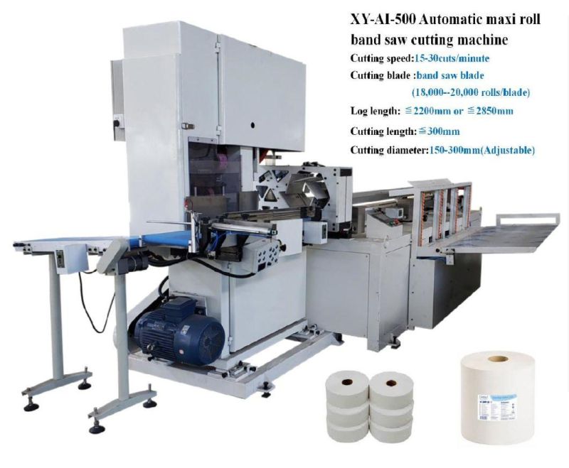 Toilet Roll Paper Log Saw Cutting Machine (XY-AI-300)