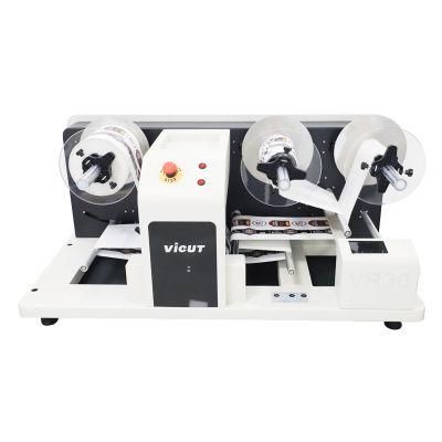 Automatic High Speed Label Die Cutter Sticker Rotary Die Cutting Machine with Rewinder