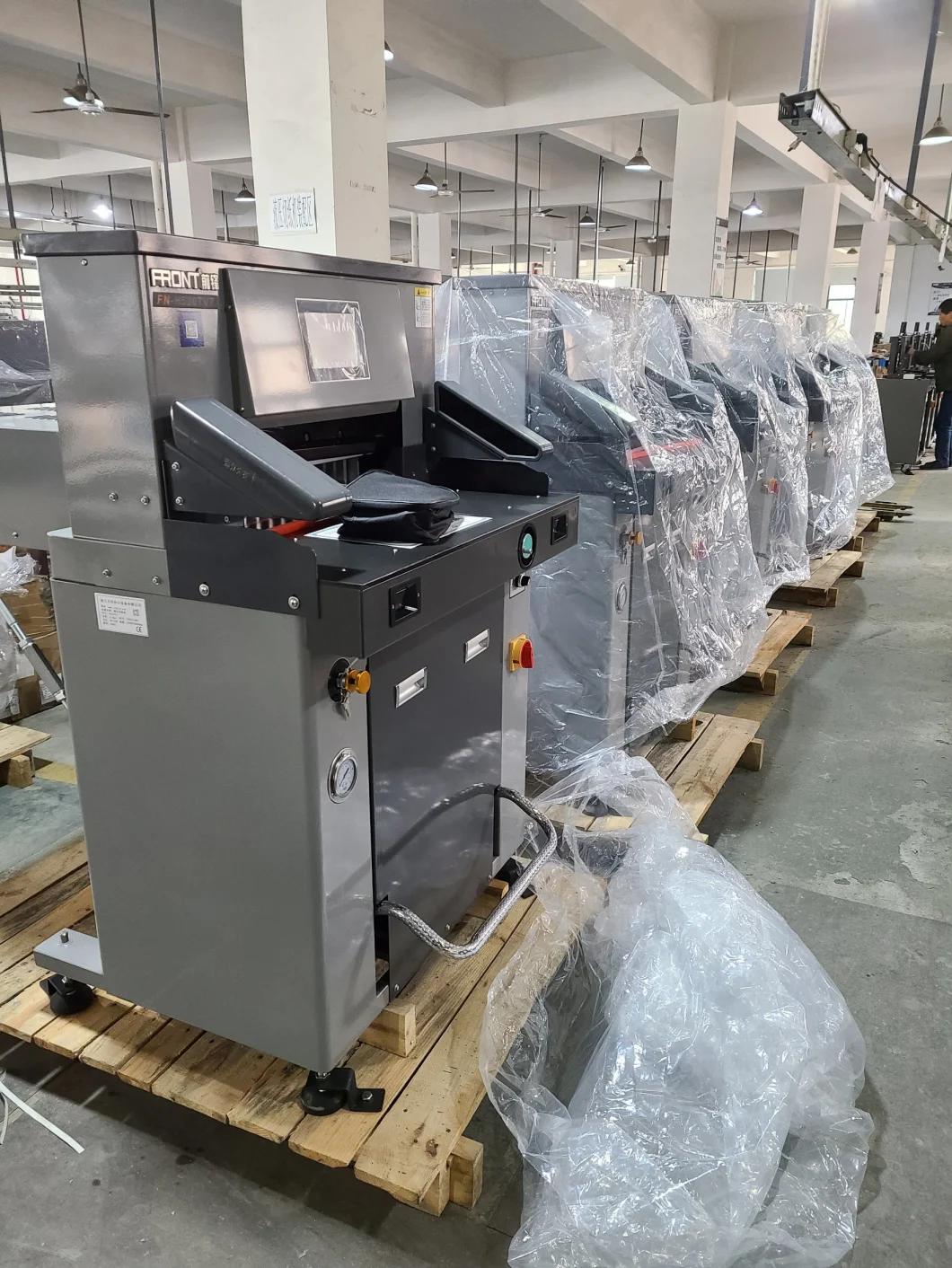 Full Automatic Paper Cutting Machine From Factory H670TV7 670mm Front