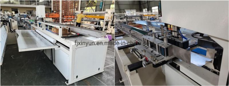 Automatic Toilet Roll Paper and Kitchen Towel Paper Cutting Machine