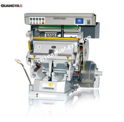 Manual Die Cutting and Hot Foil Stamping Various Paper, PVC Machine