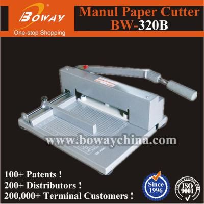 Boway Small Desktop Manaul Paper Cutter Cutting Machine (BW-320B)