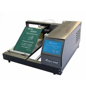 Digital Hot Stamping Machine Automatic Hard Note Book Cover Foil Stamp Printer with CE (ADL-3050C)