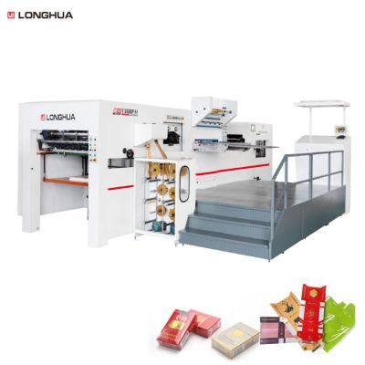 China Famous Manufacturer Automatic Fully Die Cutting Cut Cutter Foil Hot Press Stamping Machine