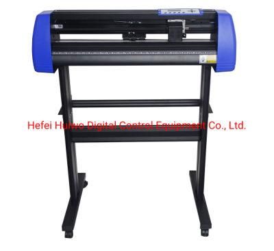 Blue Color Ki-720 Al Standing Stepper Motor Vinyl Cutter Plotter