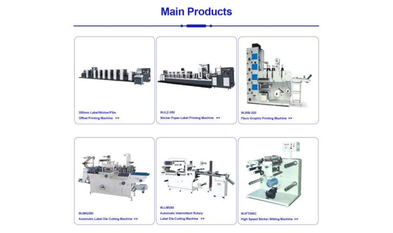 Wjrfm-500 Hot Laminating with Heated by Heated Oil Iml Laminating Machine