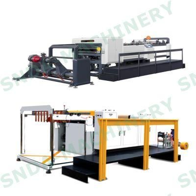 High Speed Hobbing Cutter Paper Roll to Sheet Sheeting Machine China Factory