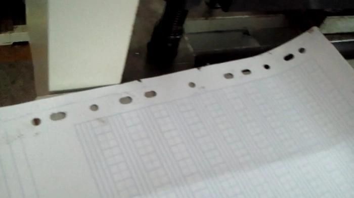 Punching Machine for Paper in Notebook and Calendar