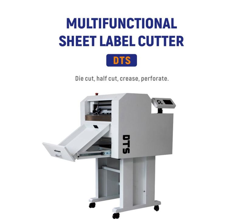 Sheet Digital Vinyl Sticker Cutting Label Die Cutting Machine with Stand Dts