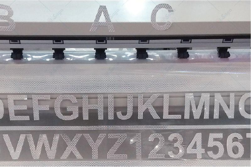 High Force Cut Traffic Sign Cutting Plotter Vinyl Cutter for 3m Reflective Film
