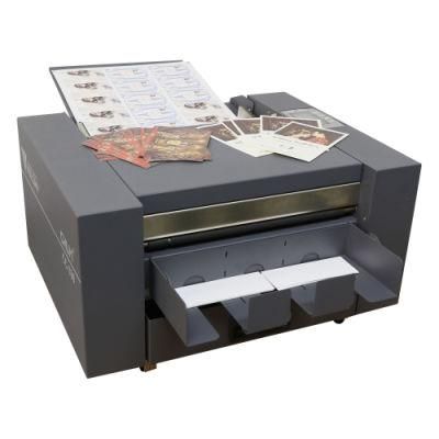 High Precision Paper Business Name Card Photo Card Cutting Machine