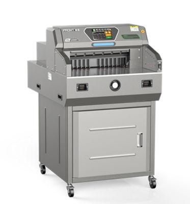 E4908t Programmable Control Automatic Stack Paper Cutter Machine in Hangzhou