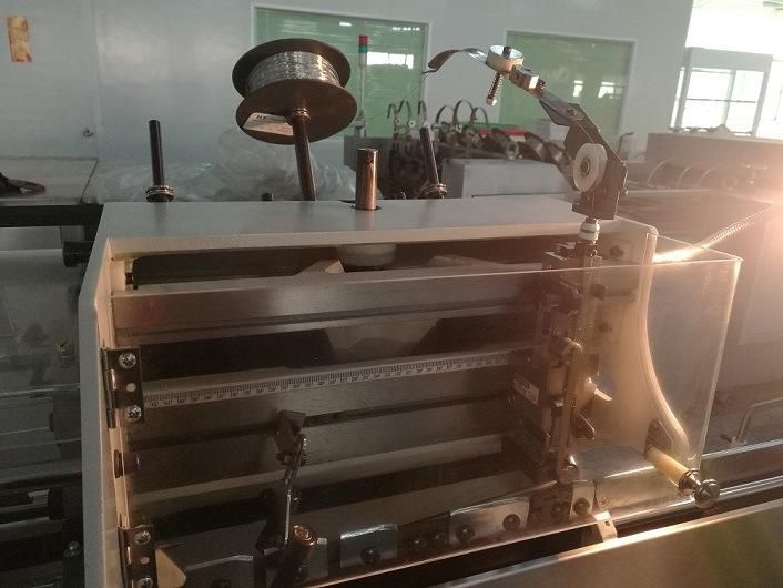 Semi-Auto Saddle Stitcher Mullar Martini Book Stitching Machine