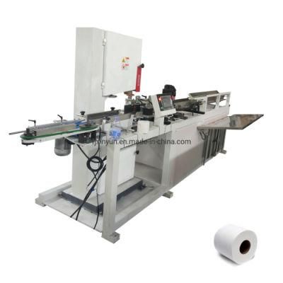 Full Automatic Toilet Roll Paper Band Saw Cutting Machine
