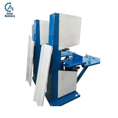 Band Saw Manual Tissue Toilet Paper Roll Cutting Machine