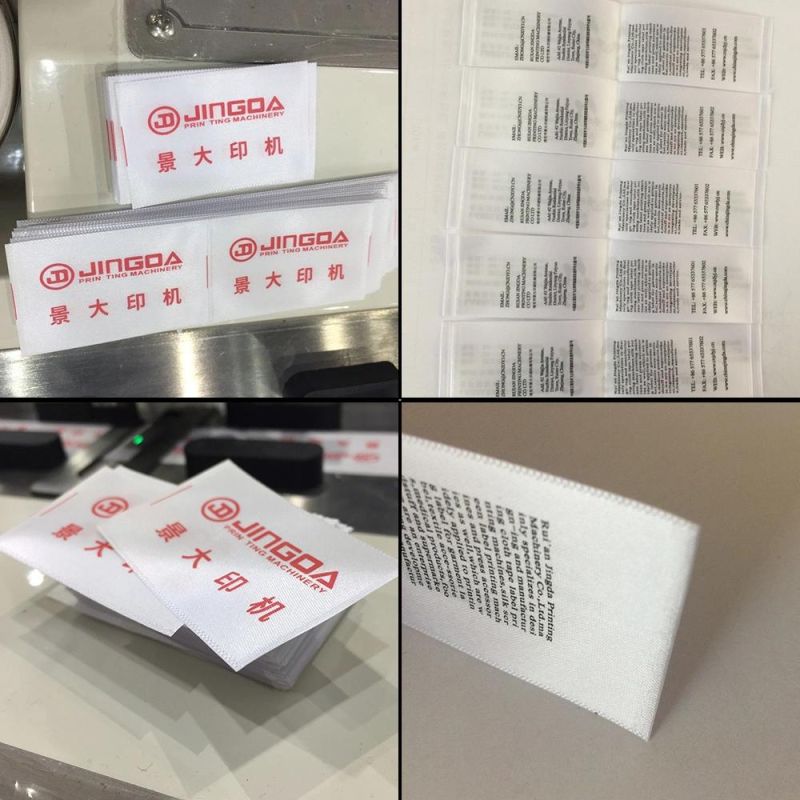 (JC-3080) Fast Speed Garment Fabric Ribbon Label Ultrasonic Cutting Machine for Care Labels
