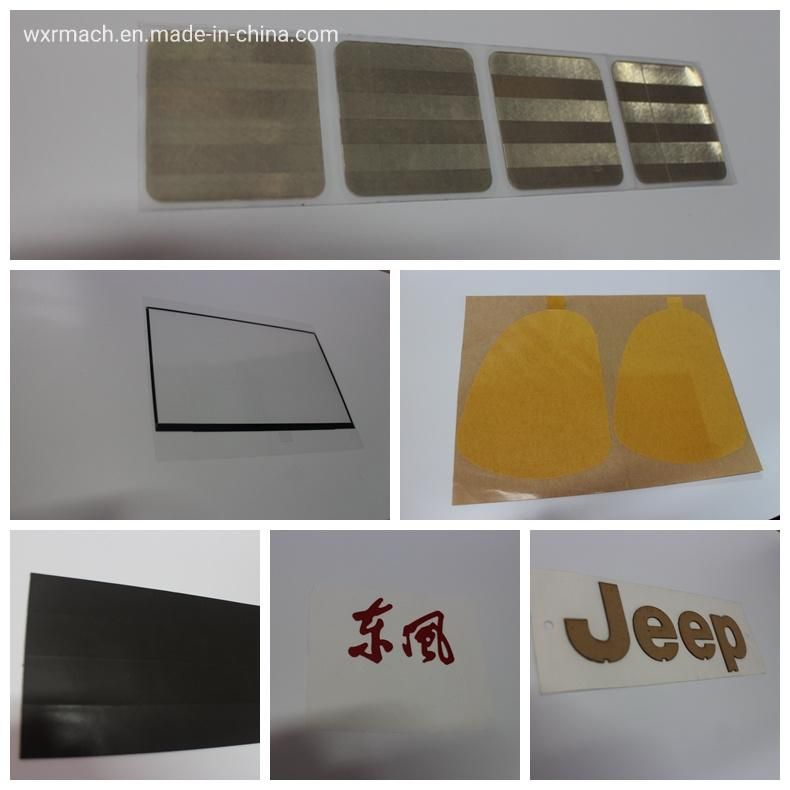 Film Foam Sticker Label Flat Bed Roll Die Cutting Machine