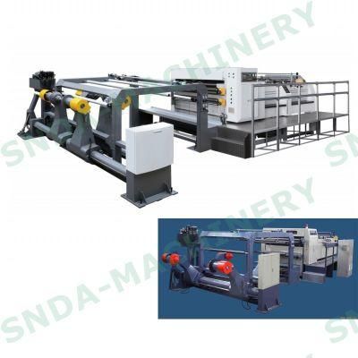 Rotary Blade Two Roll Roll Paper to Sheet Sheeting Machine China Manufacturer