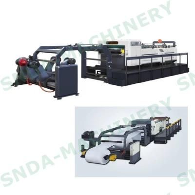 Rotary Blade Two Roll Roll to Sheet Sheeter China Factory