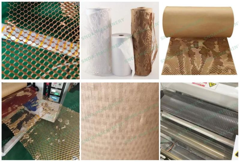 Hive Paper Cushion Cutting, Hive Paper Making Machine for Paperez Wrap