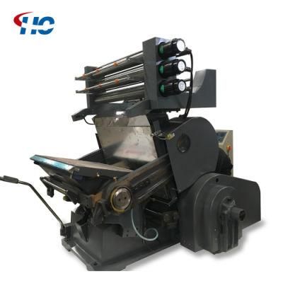 Hot Foil Stamping and Die Cutting Embossing Machine for Paper