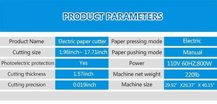 G450V+ A3 A4 Economical Electric Paper Guillotine Cutter Paper Die Cutter